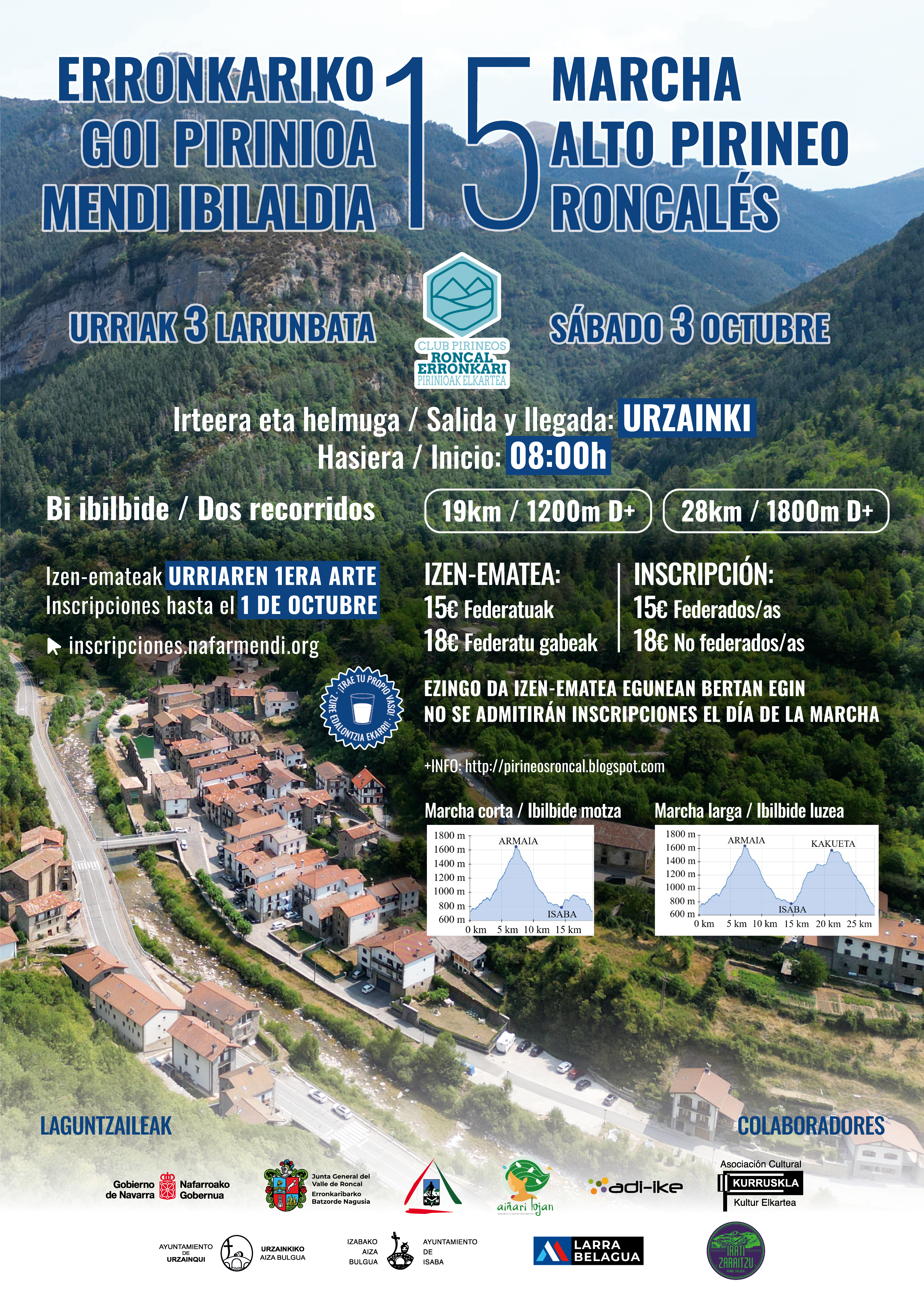 15ª MARCHA ALTO PIRINEO RONCALÉS 